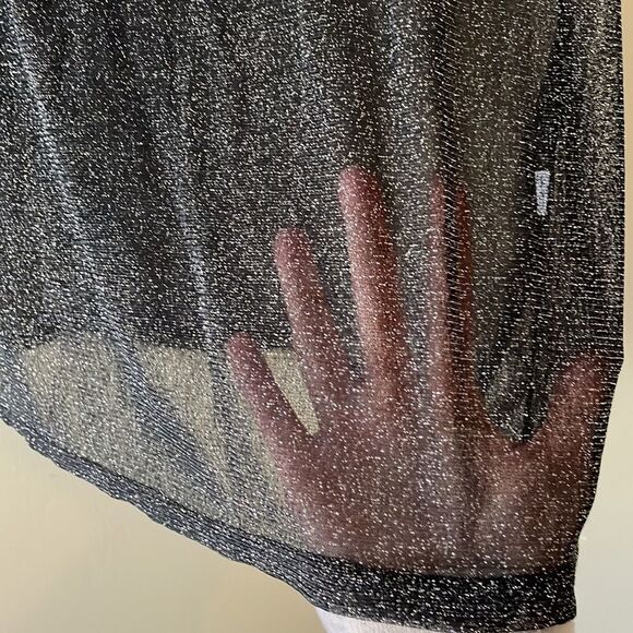 Sheer Sparkle Shirt | Sz medium - Picture 3 of 4